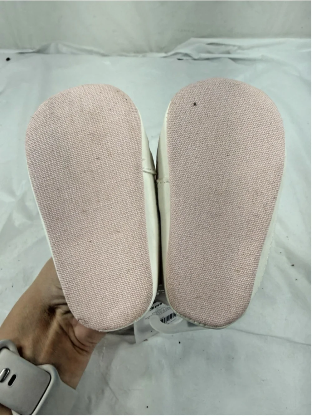 Baby Girl Size 0-3 Months Shoes With Bow Carter's Child Of Mine New